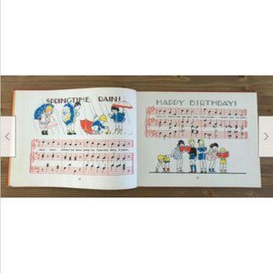 Vtg 1940 Hardcover Book Let's Sing Songs for Little Children Augsburg Publishing